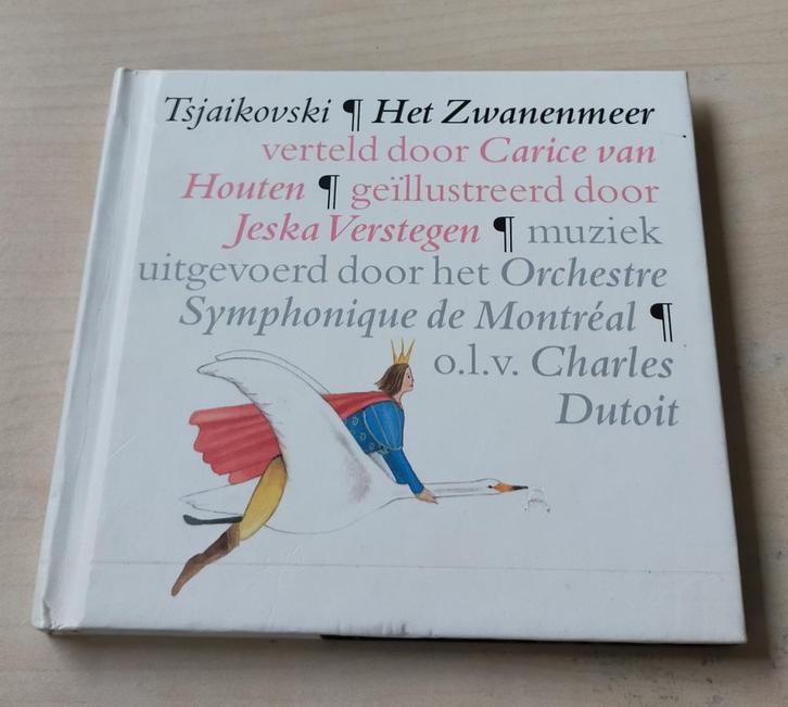 Tsjaikovski Het Zwanenmeer Verteld door Carice van Houten CD, Cd's en Dvd's, Cd's | Kinderen en Jeugd, Zo goed als nieuw, Muziek