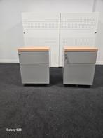 2x Ruime ladenkast met sleutel op wieltjes, Huis en Inrichting, Kasten | Ladekasten, Ophalen, Zo goed als nieuw, 25 tot 50 cm
