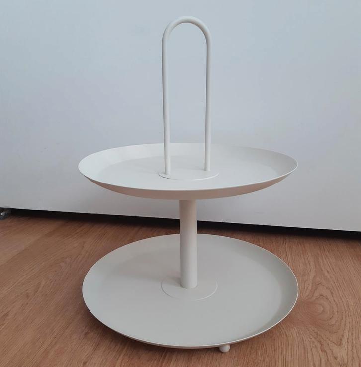 Metalen Etagere met 2 Verdiepingen, Huis en Inrichting, Woonaccessoires | Etagères, Ophalen of Verzenden