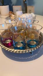 Theeglaasjes + dienblad, Ophalen, Glas, Overige stijlen