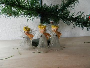 Oude antieke  tule kerst Engel kerstbal beschikbaar voor biedingen