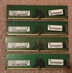 Kingston en Samsung DDR4 RAM geheugen 4 gb, Computers en Software, RAM geheugen, Gebruikt, Verzenden, DDR4, Desktop