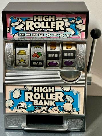 High Roller Bank slotmachine speelgoed beschikbaar voor biedingen