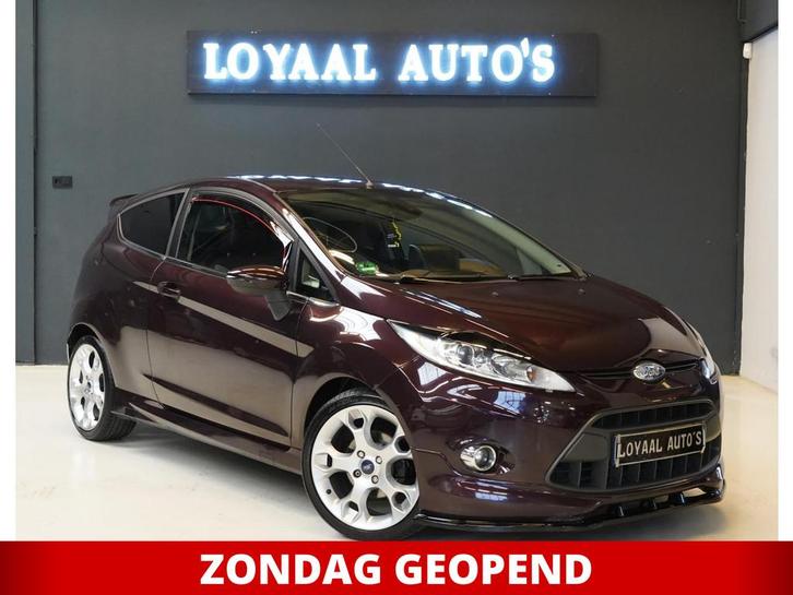 Ford FIESTA 1.6 Ghia | NAVI | AIRCO | LEER | ELEK.RAMEN | AP, Auto's, Ford, Bedrijf, Te koop, Fiësta, Airbags, Airconditioning