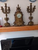 Bronze klokkenstel, Antiek en Kunst, Antiek | Klokken, Ophalen of Verzenden