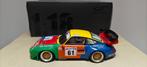 1:18 PORSCHE 911 993 GT2 #61 LE MANS 1998 GT SPIRIT GT754, Ophalen of Verzenden, Zo goed als nieuw, Auto, Overige merken
