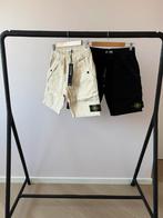 Stone island cargo broek kort, zwart en beige korte broek, Verzenden, Nieuw, Maat 48/50 (M), Beige