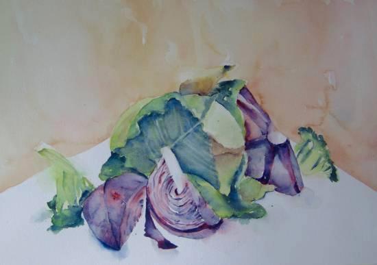 Aquarellen diversen, Antiek en Kunst, Kunst | Schilderijen | Modern, Ophalen of Verzenden