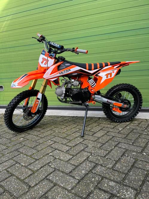 Pitbike 125cc, 4-takt, Schakel, Nieuw ! € 649,95, Fietsen en Brommers, Minibikes, Midibikes en Pitbikes, Nieuw, Pitbike, Ophalen