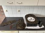 Antieke hang klok Boeuf , Comtoise staartklok ?? Ante Serre, Antiek en Kunst, Antiek | Klokken, Ophalen