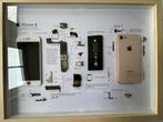 Ingelijste iPhone, Telecommunicatie, Mobiele telefoons | Apple iPhone, Ophalen of Verzenden, Zo goed als nieuw, Zwart, 64 GB