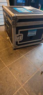 Flightcase Rack 6HE onder, 11HE boven, Ophalen of Verzenden, Gebruikt, Speaker of Versterker, Flightcase