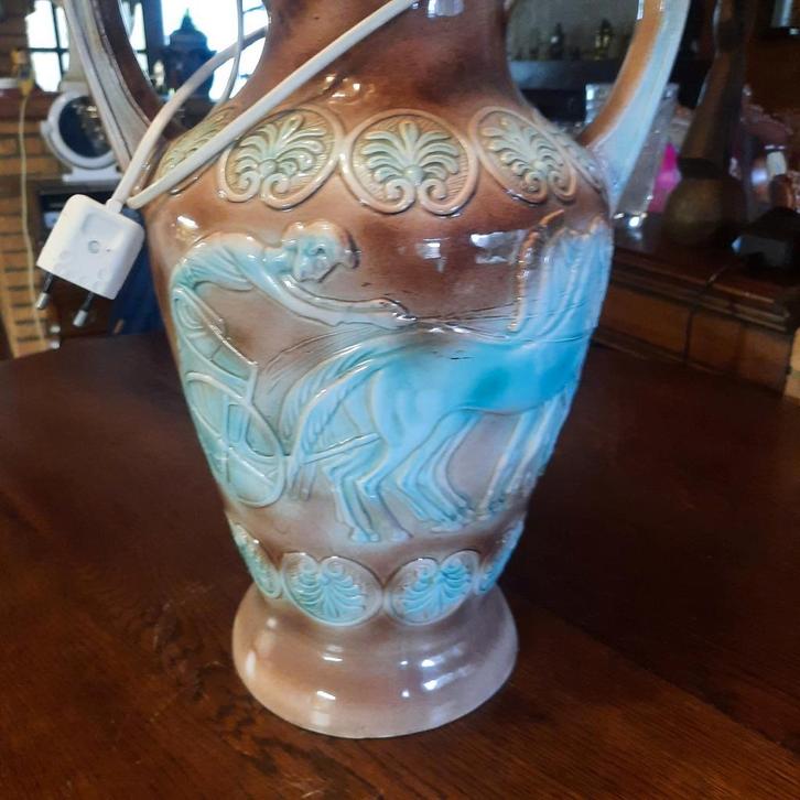 Vloerlamp Voet - Hoogte 50cm, Antiek en Kunst, Antiek | Lampen, Ophalen