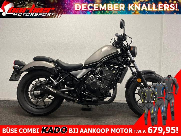 Honda CMX 500 REBEL LEASE VOORDELIG!, Motoren, Motoren | Honda, Bedrijf, Naked bike, 12 t/m 35 kW, 2 cilinders, Minimaal motorrijbewijs A2