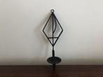 Vintage metalen wand kandelaar wandkandelaar kaarsenhouder, Antiek en Kunst, Ophalen of Verzenden, Overige materialen