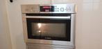 Mooie Bosch RVS inbouw combi magnetron met hetelucht oven., Witgoed en Apparatuur, Magnetrons, Ophalen, Zo goed als nieuw, Oven