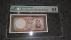 Oude bankbilet Iran 20 Rials 1958 PMG 64 UNC., Postzegels en Munten, Ophalen of Verzenden, Midden-Oosten