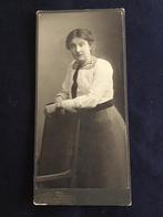 Kabinetfoto, Dame, Atelier Prinses, Amsterdam, Ophalen of Verzenden, Voor 1940, Gebruikt, Foto