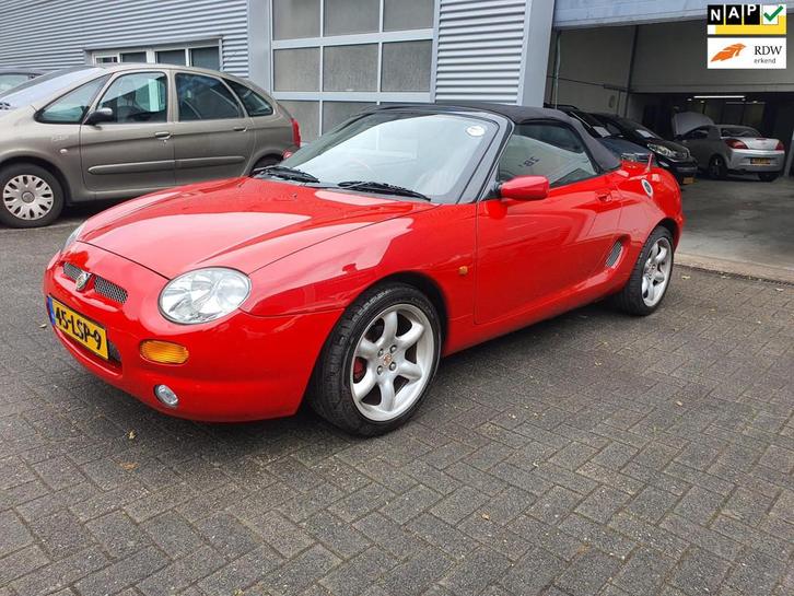 MG F 1.8i Nieuwe koppakking/Distributie/Apk, Auto's, MG, Bedrijf, Te koop, F, Alarm, Centrale vergrendeling, Elektrische ramen