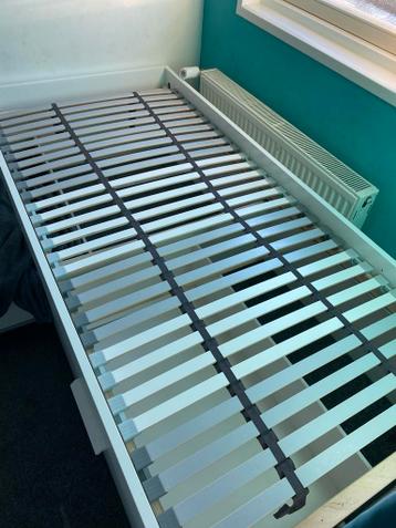 IKEA BRIMNES bedframe + LÖNSET lattenbodem - afbeelding 2
