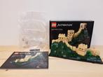 Lego Architecture 21041 Great Wall of China, Kinderen en Baby's, Speelgoed | Duplo en Lego, Ophalen of Verzenden, Zo goed als nieuw