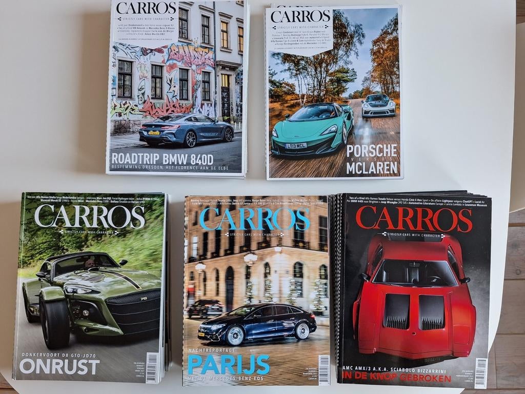 Carros tijdschriften, Ophalen, Zo goed als nieuw, Algemeen