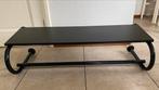 Zwarte kapstok met legplank, Gebruikt, 100 tot 150 cm, Hout, Ophalen