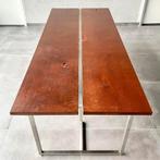 Tafel eettafel eetkamertafel Peter Ghyczy mod T3456 design, Ophalen, Vijf personen of meer, Rechthoekig