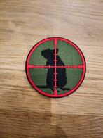 Rattenjager Patch - Klittenband/Opstrijk, Ophalen of Verzenden, Nieuw, Dier of Natuur, Button