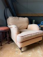 Mooie klassieke landelijke fauteuil, Huis en Inrichting, Fauteuils, 75 tot 100 cm, Gebruikt, Stof, Landelijk klassiek