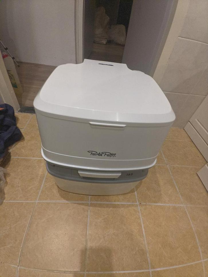 Thetford Porta Potti 165 - Draagbaar Toilet, Caravans en Kamperen, Kampeeraccessoires, Gebruikt, Ophalen