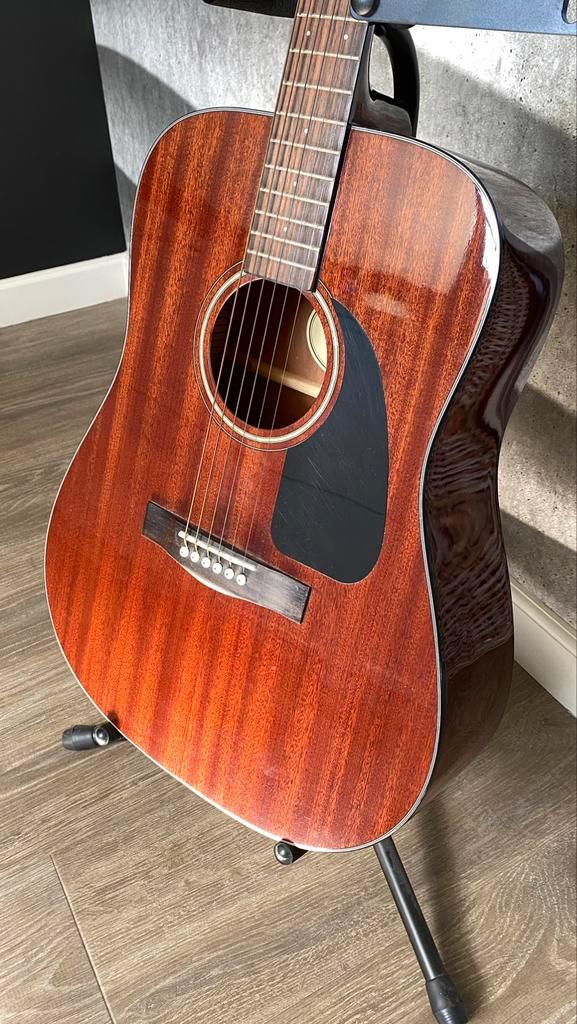 Fender akoestisch gitaar, Muziek en Instrumenten, Snaarinstrumenten | Gitaren | Akoestisch, Zo goed als nieuw, Western- of Steelstringgitaar