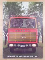 Scania 140 V8 Brochure 1974 – LB140 LBS140 LBT140, Ophalen of Verzenden, Zo goed als nieuw, Overige merken, Scania