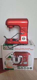 Magani keukenmachine rood, 4 liter of meer, Ophalen, Zo goed als nieuw