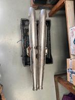 Suzuki T500 tweetakt uitlaat set, Motoren, Onderdelen | Oldtimers, Ophalen of Verzenden