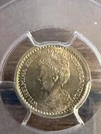 10 cent 1911 MS64 Pcgs, Zilver, Ophalen of Verzenden, 10 cent, Koningin Wilhelmina