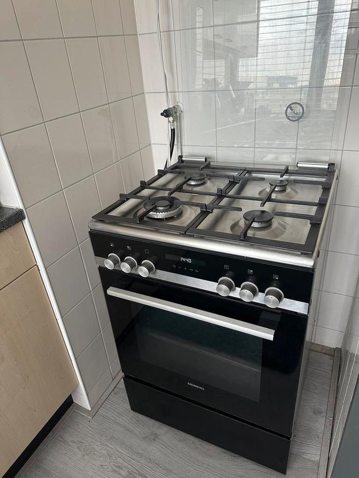 Siemens HX9S5II40N Gasfornuis ZGAN, Witgoed en Apparatuur, Fornuizen, Gebruikt, Vrijstaand, Gas, 4 kookzones, Minder dan 85 cm