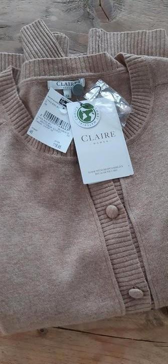Claire Woman model Chastity vestje Nieuw maat 46, Kleding | Dames, Truien en Vesten, Nieuw, Maat 46/48 (XL) of groter, Beige, Ophalen of Verzenden