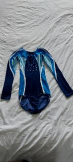 Turnpakje TT Gymnastics Maat 140, Gebruikt, Blauw, Turnpak(je), Kindermaat 122 t/m 140