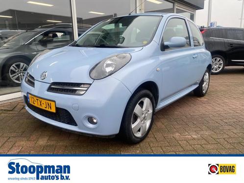 Nissan MICRA 1.4 Acenta Clima Keyless LMV 136.074km NL-auto, Auto's, Nissan, Bedrijf, Micra, ABS, Airbags, Airconditioning, Boordcomputer