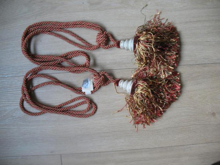 Embrasse Gordijnkwasten Multi Kleuren, Antiek en Kunst, Antiek | Woonaccessoires, Ophalen of Verzenden