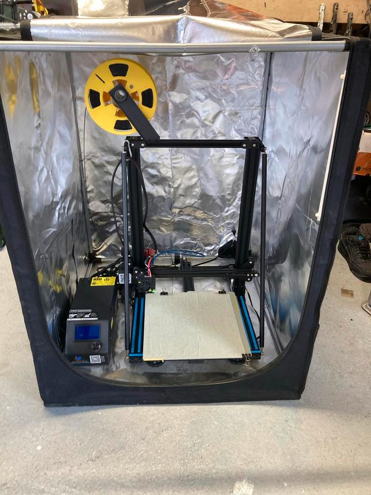 Creality CR10 S4 met upgrades en printertent, Computers en Software, Printers, Gebruikt, Printer, Overige technieken, Kleur printen