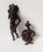 2 bronzen beelden, Ophalen of Verzenden