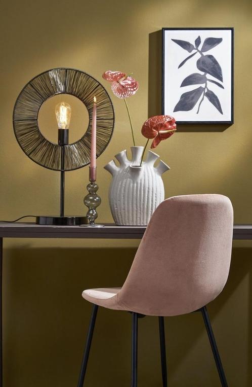 Tafellamp Happy | black, Huis en Inrichting, Lampen | Tafellampen, Nieuw, Minder dan 50 cm, Metaal, Ophalen of Verzenden