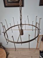 Hanglamp, Huis en Inrichting, Lampen | Hanglampen, Gebruikt, Vintage, Ophalen of Verzenden, Metaal