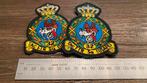 32 Tactical Fighter Squadron patches (2x), Ophalen of Verzenden, Zo goed als nieuw, Patch, Badge of Embleem