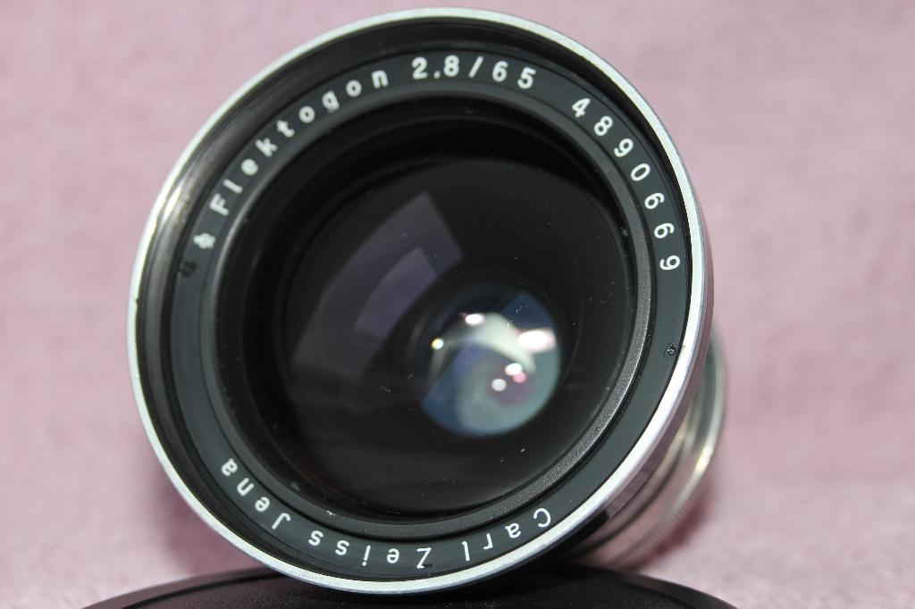 Zeiss Jena 2.8/65mm. voor 6x6, Ophalen of Verzenden, Gebruikt