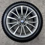 18 inch originele velgen + winterbanden BMW 5 serie F10 F11, 18 inch, Banden en Velgen, Personenwagen, BMW