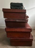 Vintage Koffers Set, Ophalen, Gebruikt, 100 tot 150 cm, 75 tot 100 cm