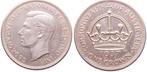 Australie zilveren crown 1937, Postzegels en Munten, Verzenden, Overige landen, Zilver
